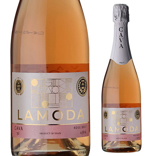 乐天商城 - ラモダ カヴァ ロゼ ブリュットボデガス ロペス モレナス750mlスペイン カバ CAVA ロゼ泡 辛口 お祝い ギフト 浜運A プレゼント ギフト パーティー 退職祝い 就職祝い 送別会 新生活 キャンプ アウトドア