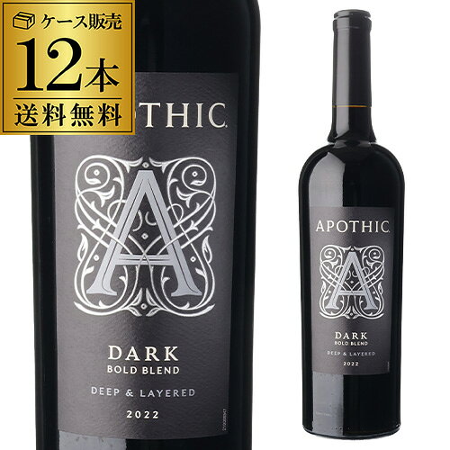 乐天商城 - 1本あたり 1,900円（税込）送料無料 アポシック ダーク 750ml 12本入ケース 赤ワイン 辛口 アメリカ カリフォルニア 長S ギフト 手土産 お祝い ギフトプレゼント ギフト パーティー 退職祝い 就職祝い 送別会 新生活 キャンプ アウトドア