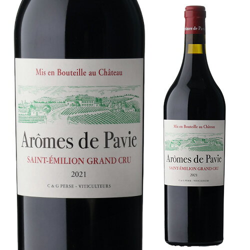 楽天WINE PRO楽天市場店【ワインの日 1,000円OFFクーポン】アロム ド パヴィ [2021] シャトー パヴィ 750ml フランス ボルドー サンテミリオン 辛口 赤ワイン 虎姫父の日 アウトドア6/20 まで