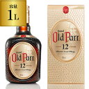【最大1,500円OFFクーポン】オールドパー 12年 40度 正規品 1L 1,000mlスコットランド スコッチ ブレンデッドウイスキー ウイスキー 長S ...