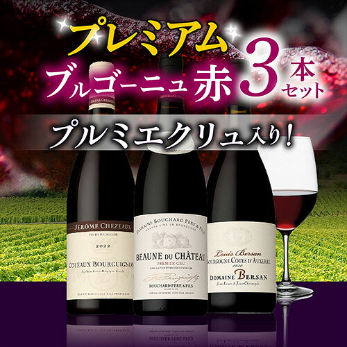 1本あたり4,600円(税込)送料無料プレミアムブルゴーニュ 赤ワイン3本セット プルミエクリュ入り 7弾 ファインズワインセット 赤ワイン 虎 送料無料 手土産 お祝い ギフト いちおし赤 winepro-10006433 WINE PRO楽天市場店 サンプル画像3