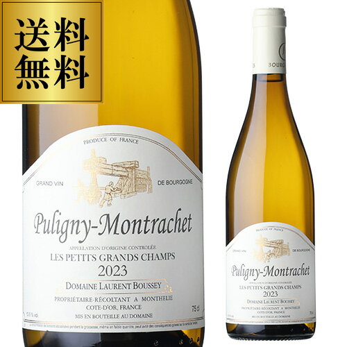 送料無料 ピュリニー モンラッシェ レ プティ グラン シャン [2023] ドメーヌ ローラン ブセイ 750mlフランス ブルゴーニュ シャルドネ 辛口 白ワイン 浜運A プレゼント ギフト パーティー 新年会 手土産 持ち寄り バレンタイン