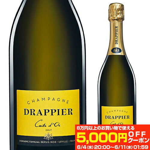 【最大5,000円OFFクーポン】送料無料ドラピエカルト ドール ブリュット 750ml 正規品 シャンパン シャンパーニュ 浜運A 父の日 アウトドア6/11 1:59まで