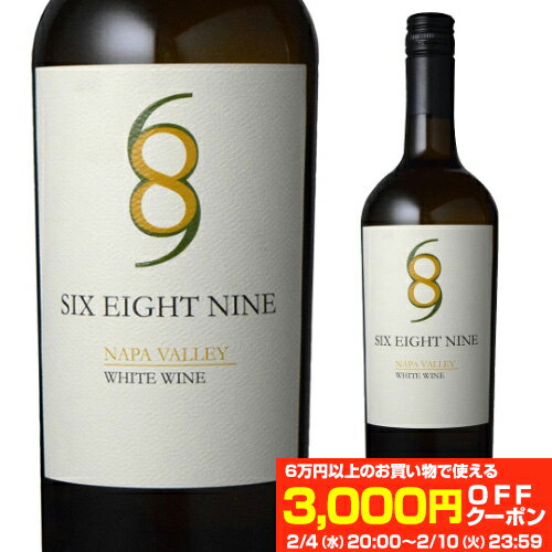 シックス エイト ナイン(689) ナパ ヴァレー ホワイト シックス エイト ナイン セラーズ 750ml アメリカ カリフォルニア 辛口 白 ワイン ギフト プレゼント 白ワイン 長S ギフトプレゼント ギフト パーティー 新年会 手土産 持ち寄り バレンタイン