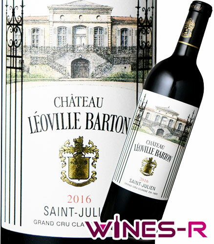 Chateau Leoville Barton シャトー・レオヴィル・バルトン　2016 ワインスペクテーター2019年年間ワインランキングにて 1位を獲得したバルトンが限定入荷 伝統的な醸造法でつくられるこのワインは、カベルネ・ソーヴィニヨンの特性がよくでた、クリュ・クラッセ2級にふさわしい力強く芳醇なタイプの逸品。 ■産地　フランス　ボルドー　 サン・ジュリアン ■品種　カベルネ・ソーヴィニヨン 86%　メルロー14% ■評価　ワインスペクテーター2019 TOP100 1位獲得 　ジェームス・サックリング 97 　ワインスペクテーター　97 　ワインアドヴォケイト　95+ ■赤　フルボディー Chateau Leoville Barton　2016