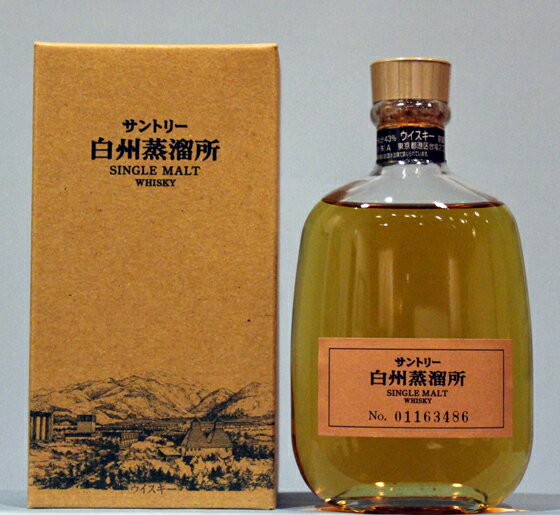 【楽天市場】サントリー 白州蒸溜所 シングルモルト 限定 箱付きSUNTORY HAKUSHU SINGLE MALT WHISKY