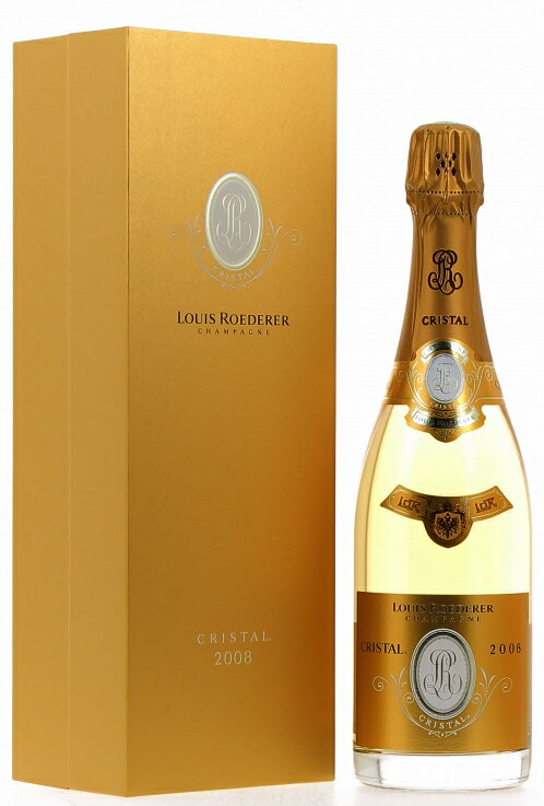 クリスタル [2008]ルイ ロデレールCRISTAL LOUIS ROEDERER 【Box】 750ml シャンパーニュシャンパン スパークリングワイン スパークリング ワイン ギフト プレゼント 辛口 父の日