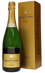 カナール デュシェーヌ　キュヴェ・レオニー　ブリュット[NV]Canard-Duchene champagne cuvee Leonie Brut GOLD BOX　ディシェーヌ　シャンパーニュゴールドギフト箱付き