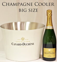 シャンパンクーラー　公式　カナール デュシェーヌ　キュヴェ・レオニー　ブリュット[NV]Canard-Duchene champagne cuvee Leonie Brut 1本　クーラー大型1台