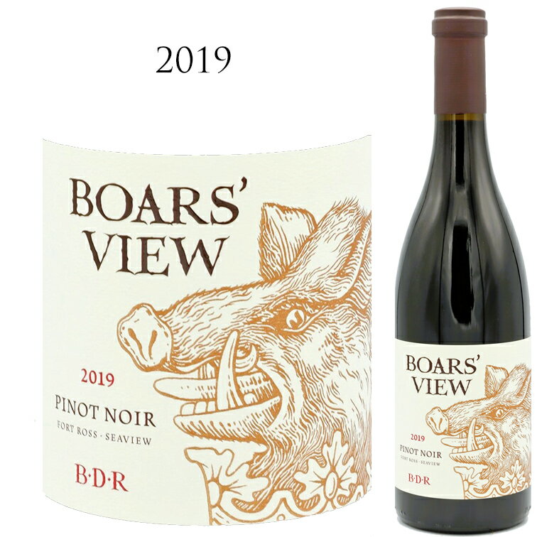 ボアズ ビュー ピノノワール BDR フォート ロス シーヴュー[2019]ソノマコースト Boars' View Pinot Noir BDR Fort Ross SeaviewBoars' View Pinot Noir the Coast ボアーズビュー ボワズ カリフォルニア ボアズ ヴュー 750ml 赤ワイン