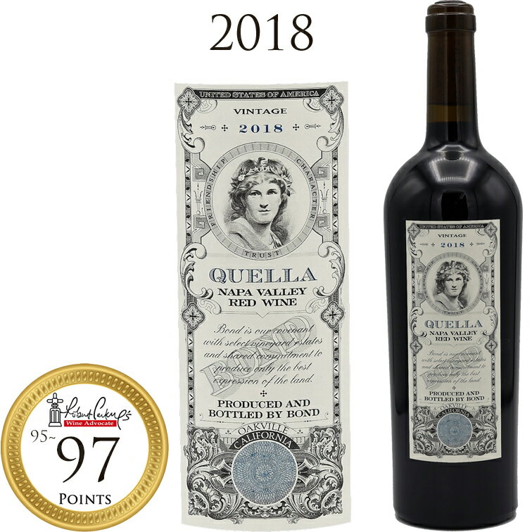 ボンド クエラ グランクリュ[2018]BOND QUELLA NAPA VALLEY レッド カベルネ 750ml 赤ワイン 赤 ワイン フルボディ