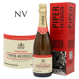 【送料無料】パイパー エドシック キュヴェ ブリュット プロヒビション エディション[ボックス付]PIPER HEIDSIECK CUVEE BRUT Prohibition Edition　BOX　CHAMPAGNE 750mlシャンパン スパークリングワイン スパークリング ワイン ギフト プレゼント 辛口