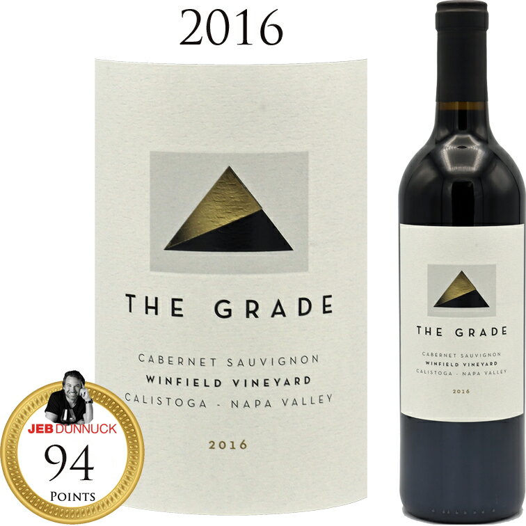 ザ グレードセラーズ カベルネソーヴィニヨン ウインフィールドヴィンヤード[2016]THE GRADE Cellars Cabernet Sauvignon Winfield Vineyard Npapa Valley ナパヴァレー カリストガ Calistoga 750ml 赤ワイン