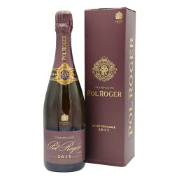 ポル・ロジェ ロゼ ヴィンテージ [2015]POL ROGER ROSE VINTAGE BOX 箱付き 750ml シャンパン スパークリングワイン スパークリング ワイン 辛口