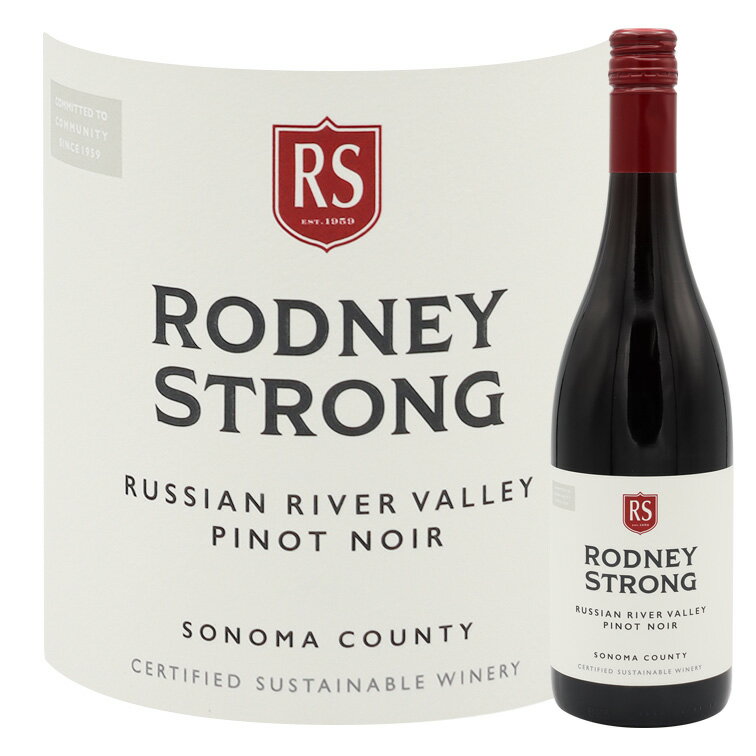 ロドニー ストロング ピノ ノワール ロシアン リヴァー ヴァレー カリフォルニア 2020 Rodney Strong Pinot Noir Estate Russian River Valley Sonoma 750ml お中元 お歳暮