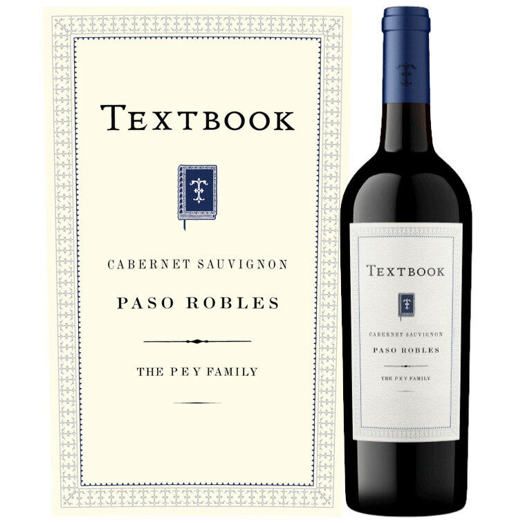 テキストブック カベルネ ソーヴィニョン パソロブレス 2021Textbook Cabernet Sauvignon Paso Robles 750ml赤ワイン 赤 ワイン フルボディ