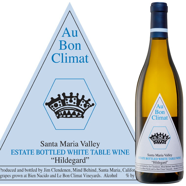 オーボン クリマ ヒルデガード ホワイトワイン（ピノグリ ピノブラン アリゴテ）カリフォルニア 2021Au Bon Climat Hildegard White Table Wine California 750ml白ワイン 白 ワイン ABC オ ボン
