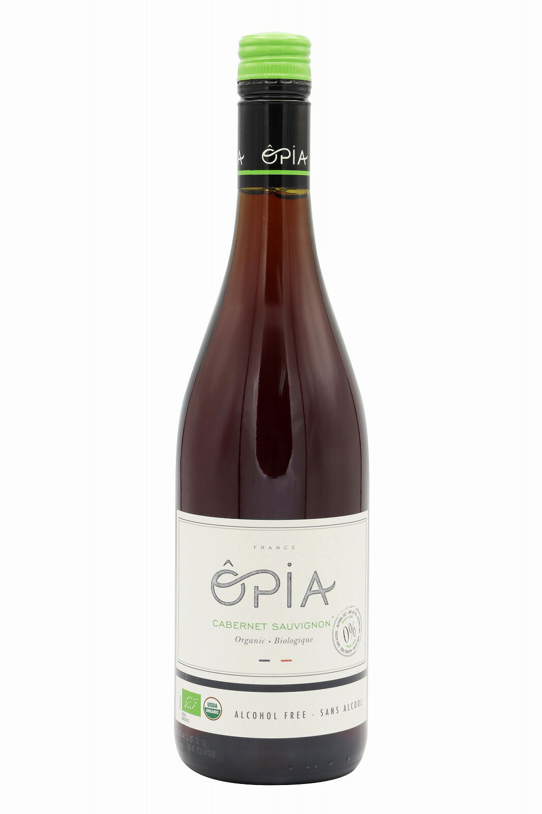 オピア カベルネソーヴィニヨン ノンアルコールOPIA Cabernet Sauvignon Organic Non-Alcohol 0％ 750ml お中元