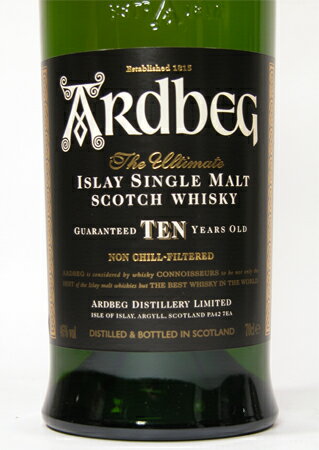 ARDBEG 【正規輸入品】アードベック　(Ardbeg)　10年　 700ml