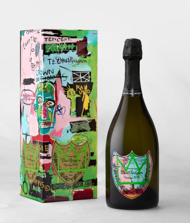 【27日までエントリーでポイント10倍】【正規品】ドン ペリニョン 2015 バスキア エディション 箱付(緑色)Dom Perignon 2015 Champ...