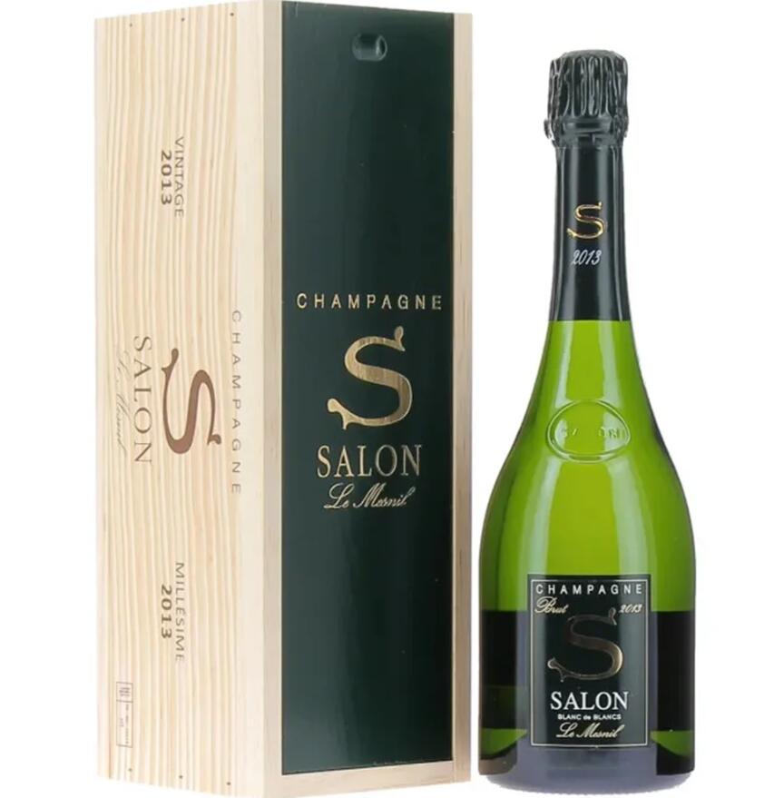 【27日までエントリーでポイント10倍】チルド(クール)便発送込!サロン ブラン ド ブラン ル メニル 2013 750ml SALON 木箱・冊子付 ※正規...