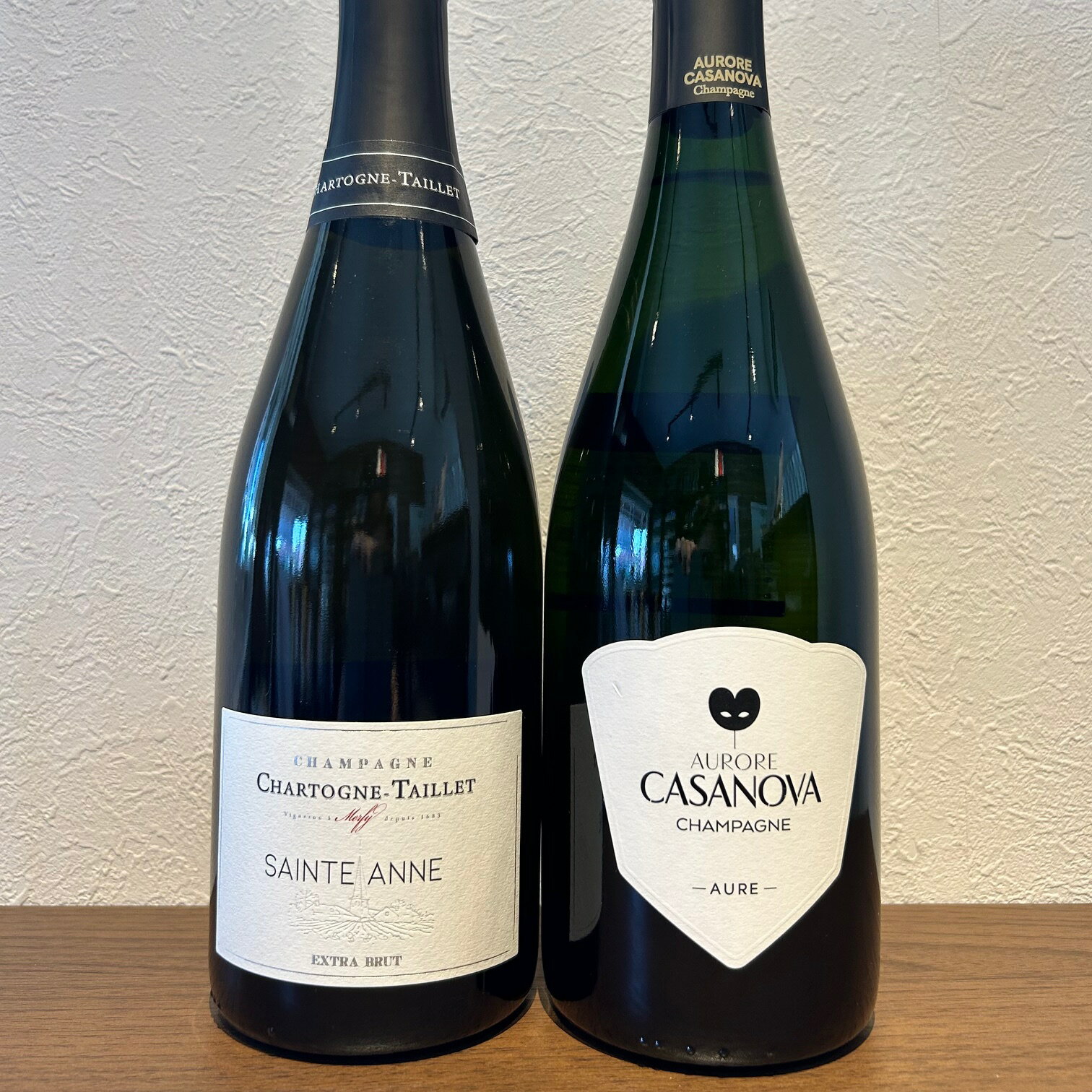 シャルトーニュ タイエ & オーロール カサノヴァ 2本セット キュヴェ・サンタンヌ キュヴェ・オーレ フランス シャンパーニュ