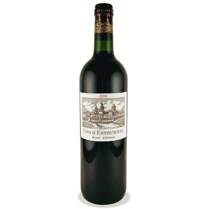 シャトー コス デストゥルネル 2008 赤ワイン 750ml フランス ボルドー CHATEAU COS D'ESTOURNEL パーカーポイント95点 ワイン 赤 wine メドック 格付第2級 贈り物 ギフト 誕生日 プレゼント