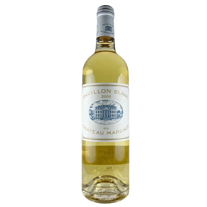 パヴィヨン ブラン デュ シャトー マルゴー 白ワイン 2006 Pavillon Blanc du Chateau Margaux パヴィヨン ブラン デュ シャトー マルゴー 白 ワイン パーカーポイント94点 メドック地区 格付1級 5大シャトー 贈り物 ギフト 誕生日 プレゼント