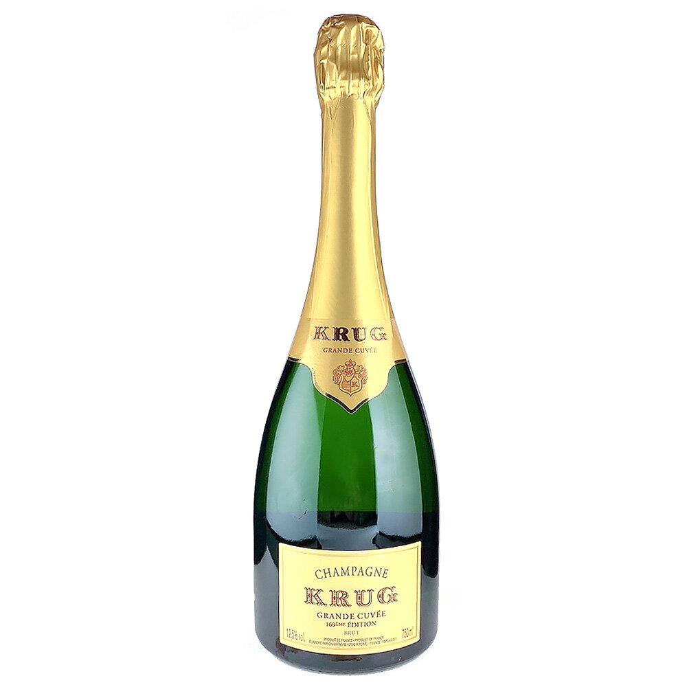 クリュッグ グランド キュヴェ エディション169 シャンパン フランス NV Krug Grande Cuvee Edition 169 シャンパーニュ 750ml パーカーポイント96点 泡白 ワイン 高級 贈り物 ギフト 誕生日 プレゼント