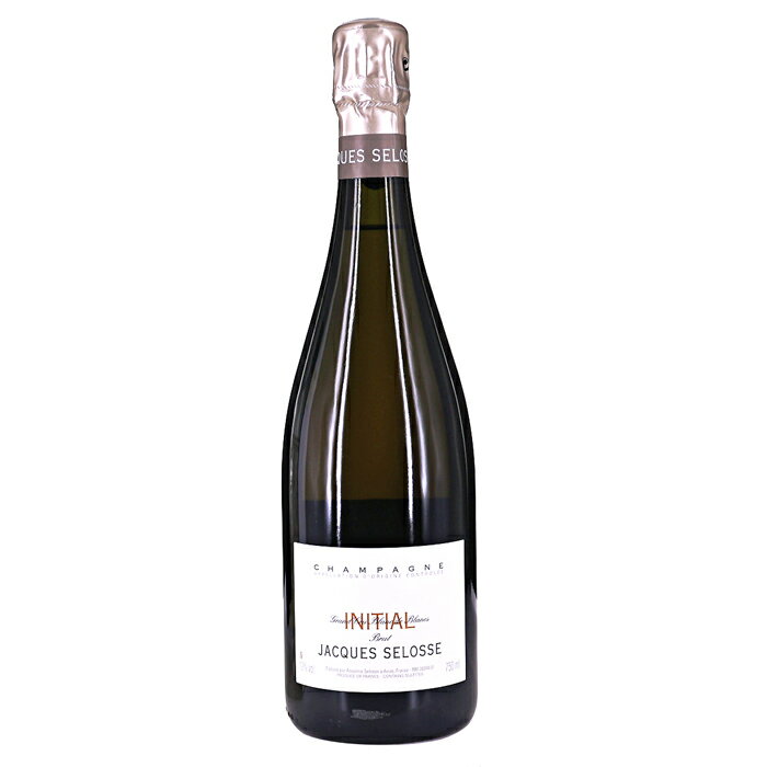 【ボトル傷】ジャック セロス ブリュット イニシャル NV 750ml 泡白 シャンパーニュ シャンパン フランス Jacques Selosse Brut Initial Grand Cru ワインアドヴォケイト94点 ワイン 贈り物 ギフト 誕生日 プレゼント