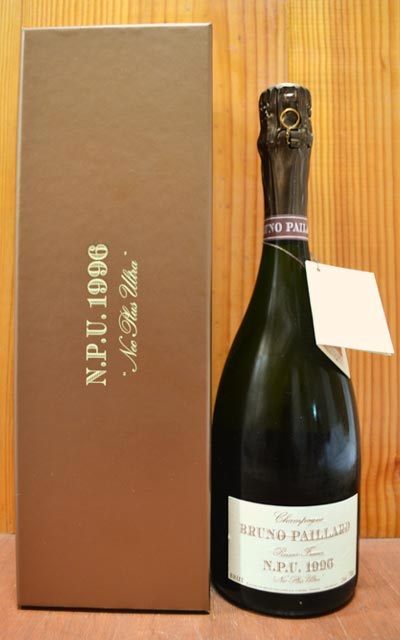 【箱入】ブルーノ パイヤール N.P.U. (ネック プリュ ウルトラ) (最上級) シャンパーニュ 1996 AOC ミレジム シャンパーニュ 正規 (ブルーノ パイヤール)BRUNO PAILLARD Champagne N.P.U. (Nec Plus Ultra) Millesime [1996] AOC Millesime Champagne