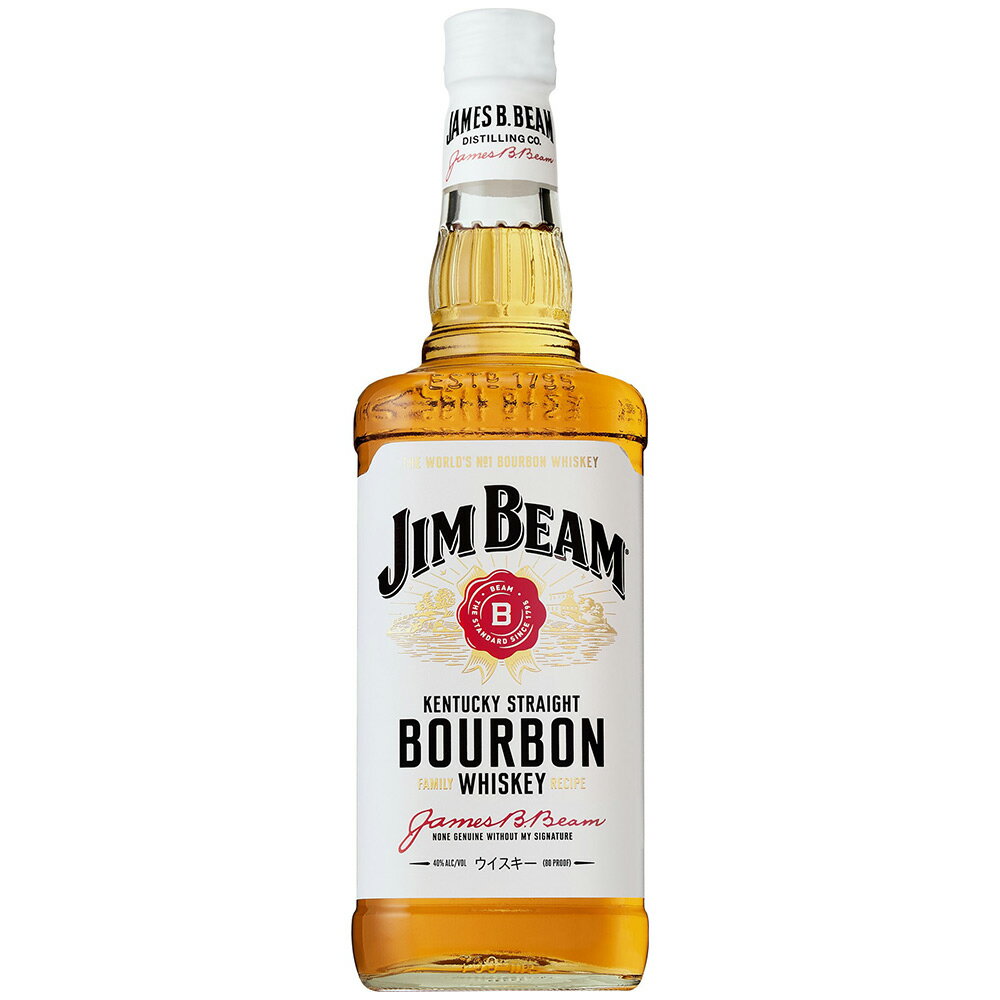 【正規】ジムビーム バーボン ウイスキー ケンタッキー ジェームズ ビーム 700ml 40％ ハードリカーJIM BEAM BOURBON WHISKY KENTUCKY JAMES B-BEAM 700ml 40