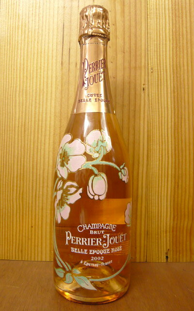 ペリエ ジュエ シャンパーニュ ベルエポック ロゼ ブリュット ミレジメ[2002]年 直輸入品Champagne PERRIE JOUET Belle Epoque Brut Rose Millesime [2002]