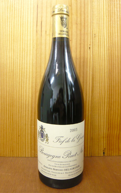 ֥֥르˥ ԥ Υ ե  饰󥸥 [2003]ǯ ¢Фż ɥ᡼ ٥ʡ ɥ饰󥸥帵  AOC֥르˥ ԥ ΥBourgogne Pinot Noir Fief de Grange [2003] Domaine Bernard Delagrangeפ򸫤