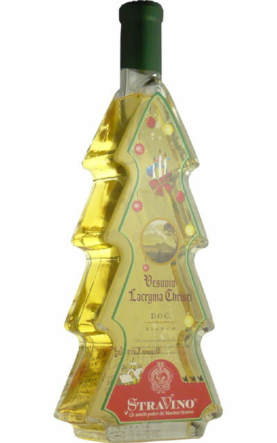 ラクリマ クリスティ デル ヴェズーヴィオ ビアンコ クリスマスボトル ストラヴィーノ社 DOCラクリマ クリスティ デル ヴェズーヴィオLACRYMA CHRISTI DEL VESUVIO Bianco Stra Vino DOC Lacryma Christi del Vesuvio