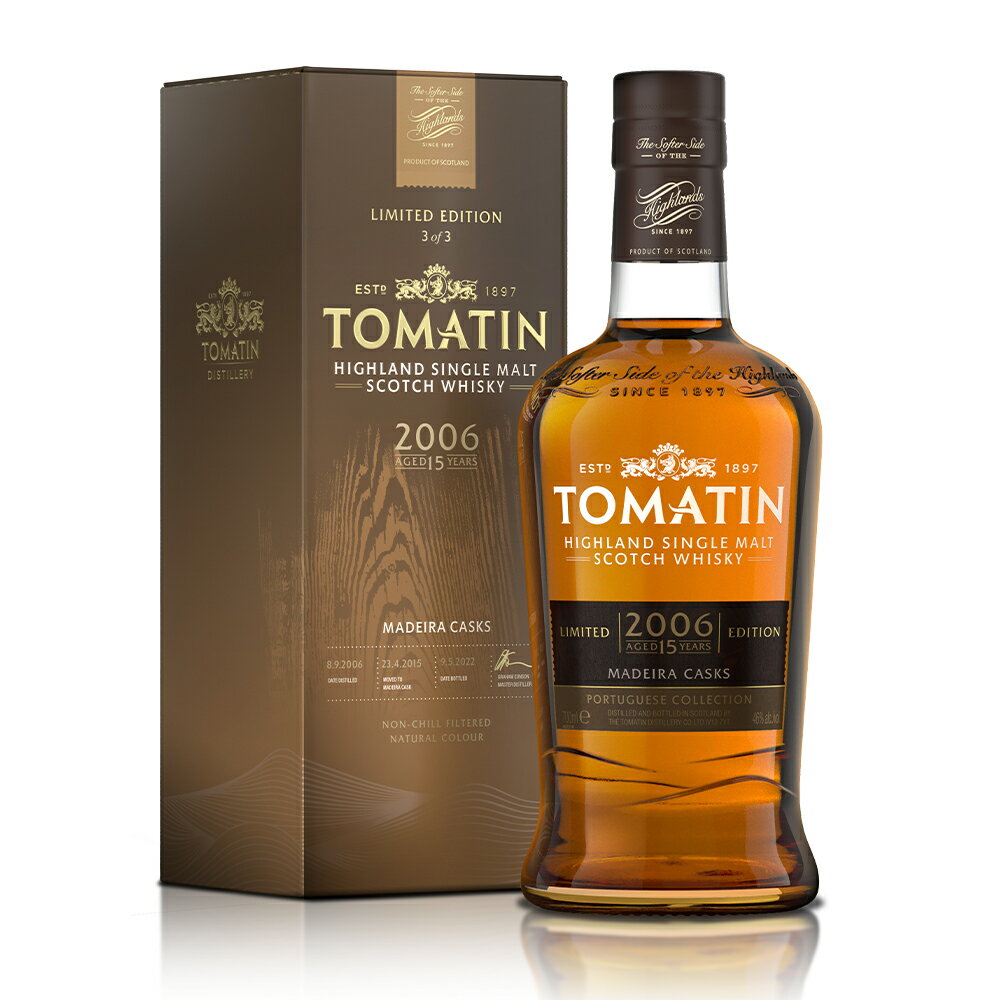 【正規品 箱入】トマーティン マデイラ カスク 15年 2006年 ポーチュギース コレクション ハイランド ..