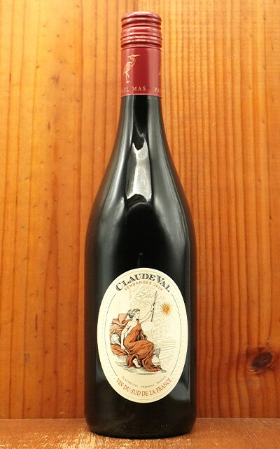 クロード ヴァル 赤 2024 ドメーヌ ポール マス (ジャン クロード マス)Claude Val Rouge 2024 Domaine Paul Mas I.G.P Pays d'Oc【eu_ff】