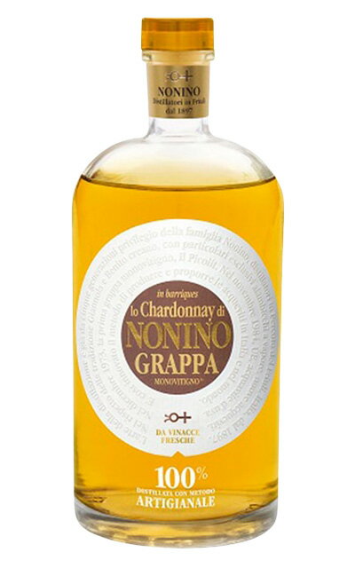 【箱入】グラッパ モノヴィティーニョ シャルドネ バリック ノニーノ 700mlGrappa Monovitigno Lo Chardonnay In Barriques