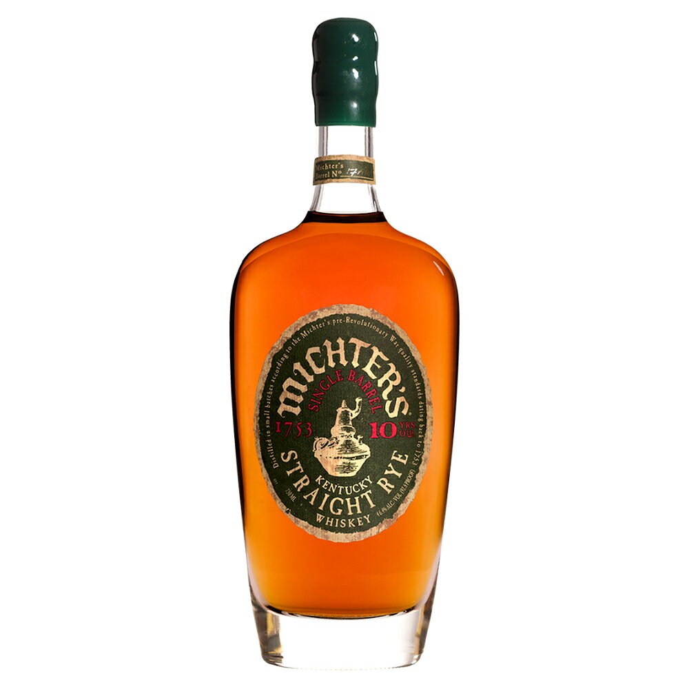 【正規品】ミクターズ ライ ウイスキー 10 年 シングル バレル ケンタッキー ストレート ライ ウイスキー 700ml 46.4%MICHTER’S RYE WHISKY AGED 10 YEAR SINGLE BARREL KENTUCKY