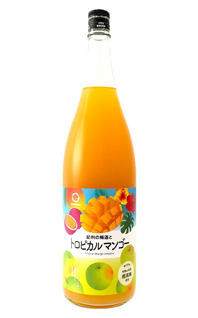 樂天商城 - 中野BC 紀州の梅酒とトロピカルマンゴー リキュール 1800ml 1.8L 12%