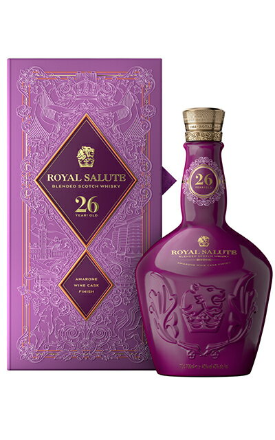 ローヤルサルート 26 年 アマローネ(アマロネ) ワイン カスク フィニッシュROYAL SALUTE AGED 26 YEAR AMARONE WINE CASK FINISH BLENDED SCOTCH WHISKY