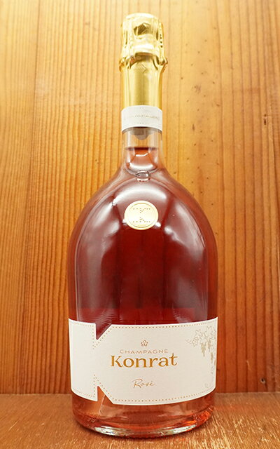 コンラ シャンパーニュ キュヴェ ロゼ ブリュット(4代目マルク コンラ家) 自然派 ビオロジックKonrat Champagne Cuvee Rose Brut (Marc Konrat family)