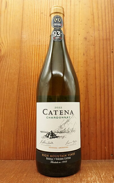 カテナ シャルドネ 2022 正規 アルゼンチン 白ワイン ワイン 辛口 750ml (カテナ サパータ)CATENA Chardonnay 2022 High Mountain Vines Bodega Y Vinedos Catena