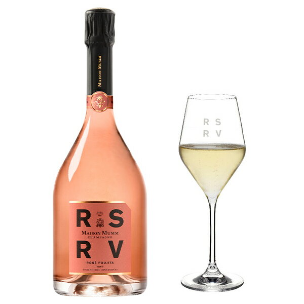 メゾン マム コルトン シャンパーニュ RSRV ロゼ フジタ AOCロゼ シャンパーニュMaison MUMM Champagne RSRV ROSE FUJITA AOC Rose Champagne