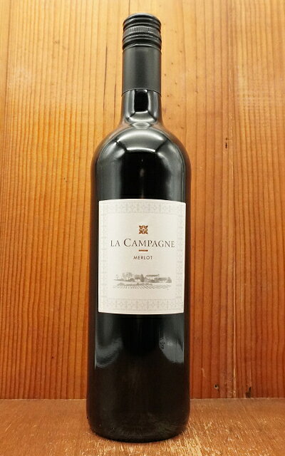 ラ カンパーニュ メルロ フランス ラングドック ルーション IGPペイドック メルロ 赤ワイン 辛口 750ml (ラ カンパーニュ メルロ)LA CAMPAGNE MERLOT【eu_ff】