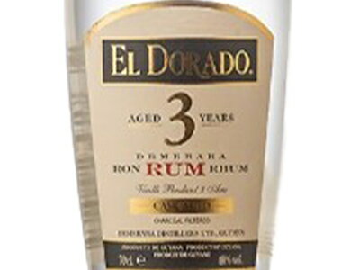 【正規品】エルドラード 3 年 ホワイトラム ガイアナ デメララ ラム 700ml 40％EL DORADO WHITE DEMERARA RUM 700ml 40%