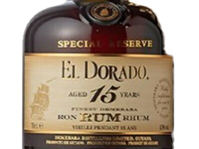 【正規品】エルドラード 15 年 ダークラム ガイアナ デメララ ラム 700ml 43%EL DORADO AGED 15 YEAR DARK DEMERARA RUM 700ml 43%