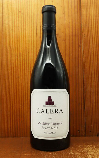 ȥ ꥨ 䡼ɡɥޥ ϡ ԥ Υ[2020]ǯ Ź͢ CALERA de VILLIERS VINEYARD Mt. Harlan Pinot Noir 2020