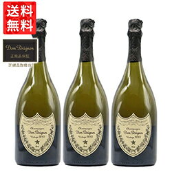 ドンペリニヨンのワインギフト 【送料無料　3本セット】ドンペリ シャンパン ドンペリニヨン 2013年 750ml 正規 フランス シャンパーニュ 白