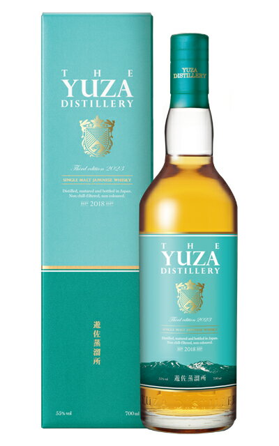 YUZA サードエディション 2023 シングル モルト ジャパニーズ ウイスキー 遊佐蒸溜所 700ml 55％YUZA THIRD EDITION 2023 SINGLE MALT JAPANEASE WHISKY